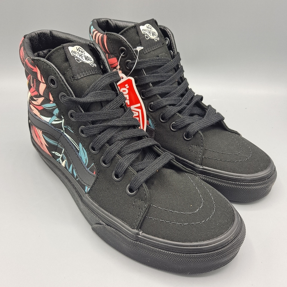 NEW Womens Vans SK8-hi California Floral Black Sneaker Shoes Size 6 VN0A38GEQC8